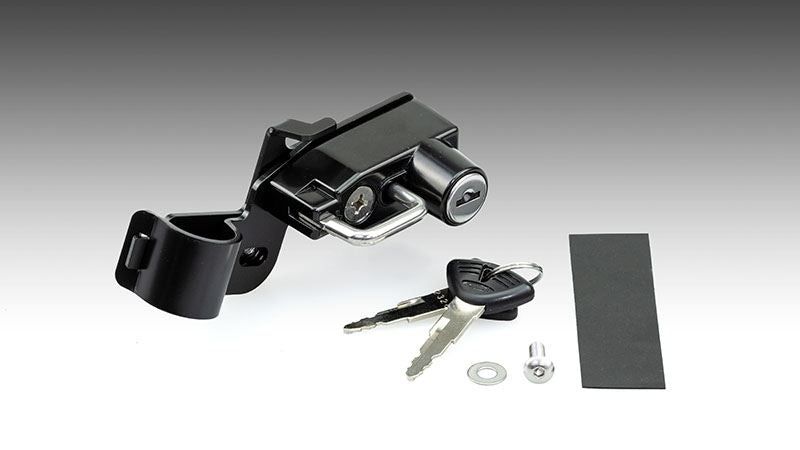 Helmet Lock Black W230 Meguro S1