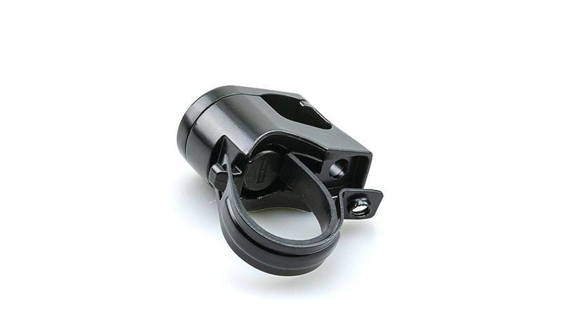ヘルメットロック クランプ式 ブラック 22.2mm/25.4mm 汎用