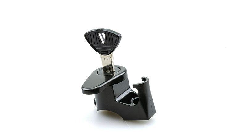ヘルメットロック クランプ式 ブラック 22.2mm/25.4mm 汎用