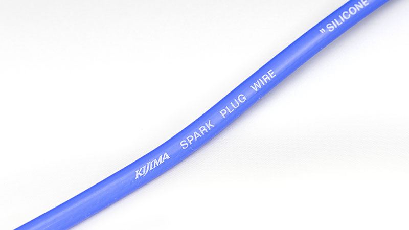 Silicone Cord / Plug Cord Blue 7mm x 10m