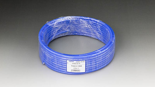Silicone Cord / Plug Cord Blue 7mm x 10m