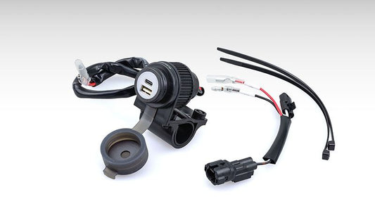 USB Port Kit, USB Type-A/C Twin Port, 18W each, 400X NX400