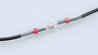 ヒートシュリンクチューブ 22-18AWG レッド 赤 φ2.7 5個