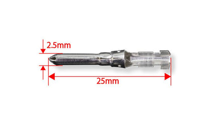Kawasaki Bullet Connectors Male/Female Set 2.5mm/4.0mm, 6pcs each
