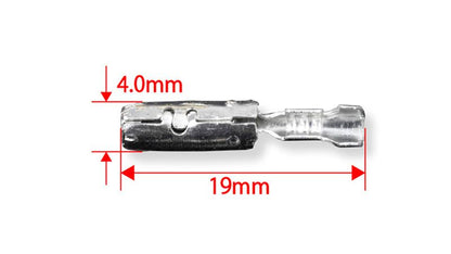 Kawasaki Bullet Connectors Male/Female Set 2.5mm/4.0mm, 6pcs each