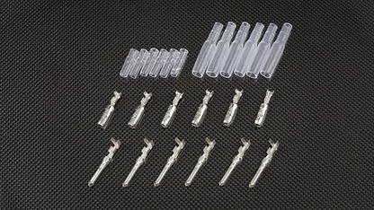 Kawasaki Bullet Connectors Male/Female Set 2.5mm/4.0mm, 6pcs each
