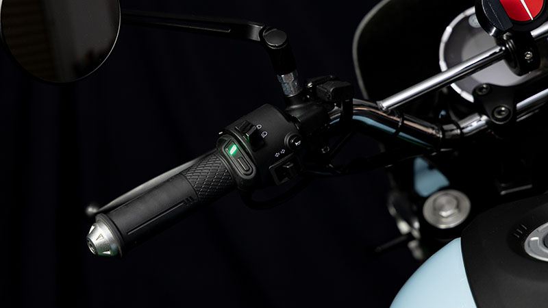 グリップヒーター GH11 インチハンドル（25.4mm） スイッチ一体タイプ 全長130mm 1セット