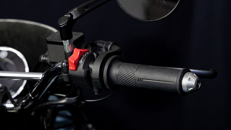 グリップヒーター GH11 インチハンドル（25.4mm） スイッチ一体タイプ 全長130mm 1セット