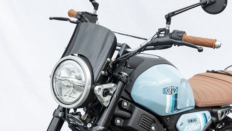 メーターバイザーキット 黒ゲルコート XSR125