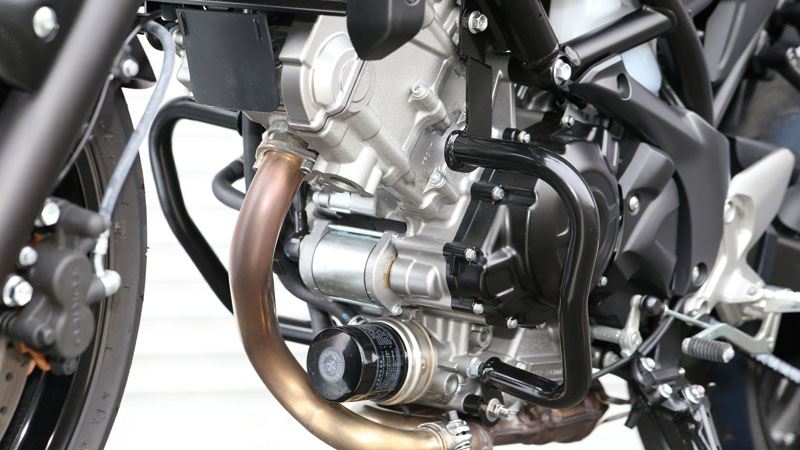 エンジンガード ブラック SV650 16y-