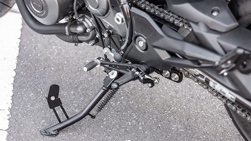 サイドスタンドエクステンション ブラック X350