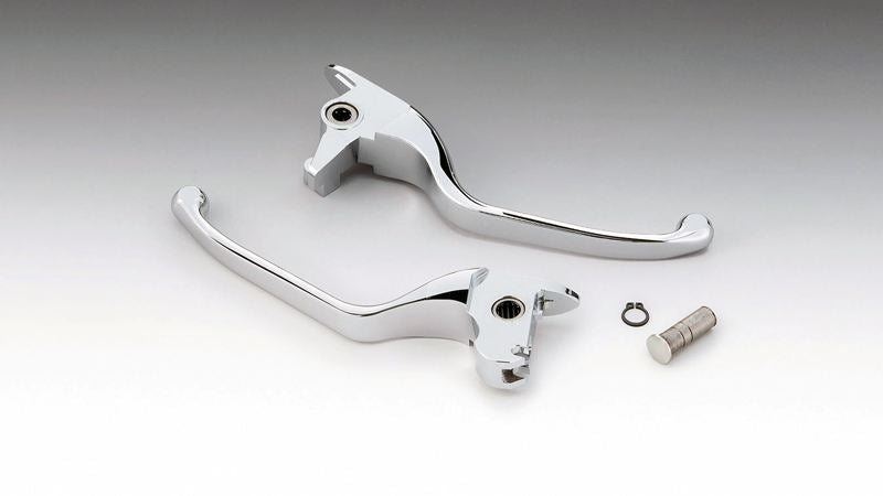 スリムレバー アルミビレット クローム BRG 16yソフテイル/油圧