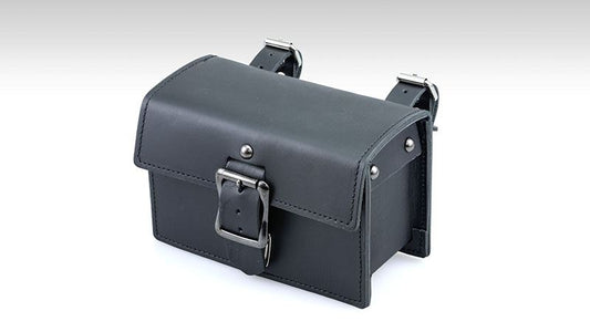 Classic Leather Tool Bag Small Black 120 (H) x 180 (W) x 90 (D) mm