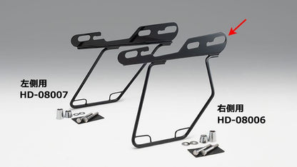 Saddlebag Guard DHW 04y- Sportster Black Right