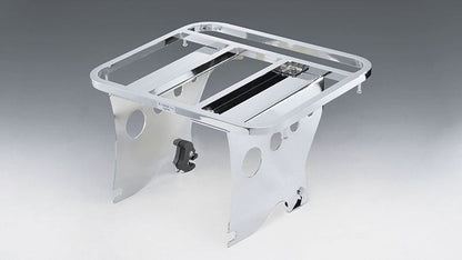 Touring Luggage Rack - Detachable Mount - XL Models/Solo - Chrome