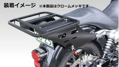 ツーリングキャリア デタッチャブルマウント FXD/タンデム クローム