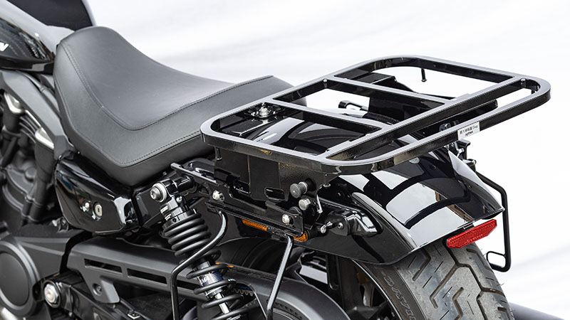 Touring Carrier, Detachable, Black, 360x435mm, for Nightster RH975/S Single Seat Only