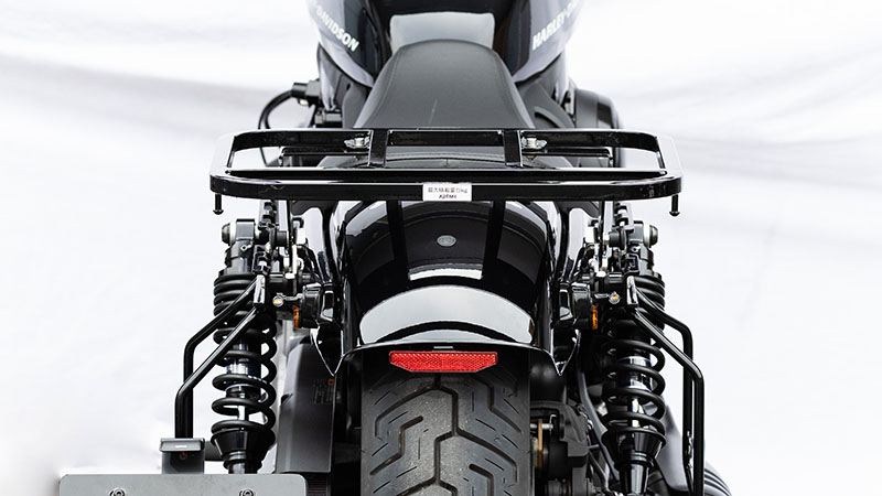 Touring Carrier, Detachable, Black, 360x435mm, for Nightster RH975/S Single Seat Only