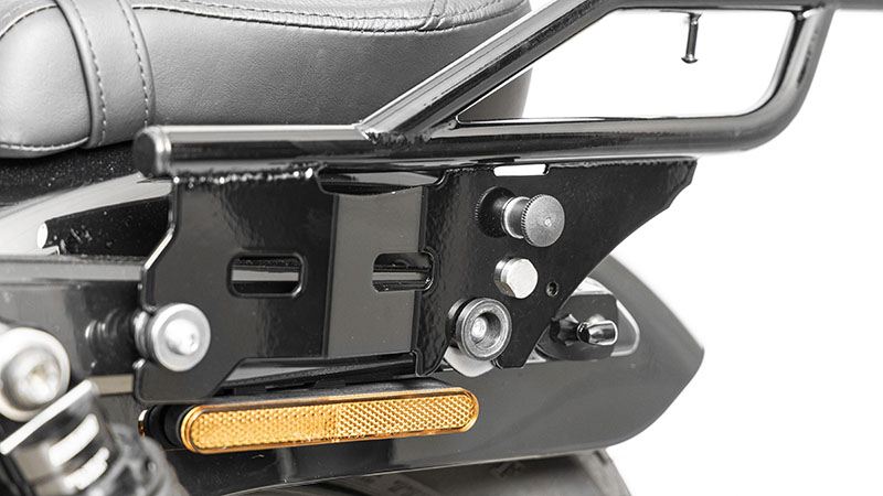 ツーリングキャリア デタッチャブル タンデム用 ブラック  ナイトスター RH975/S