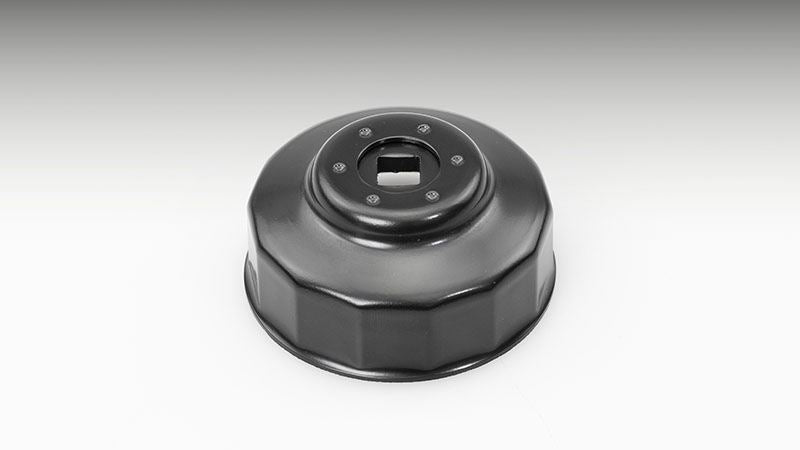 オイルフィルターレンチ ブラック 68mm/14角 ハーレー/Xシリーズ