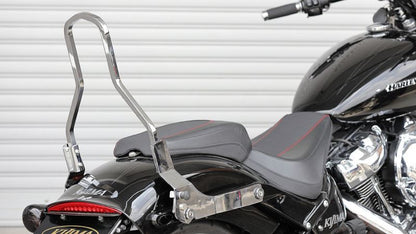 シーシーバー デタッチャブルマウント クロームメッキ 370mm ソフテイル