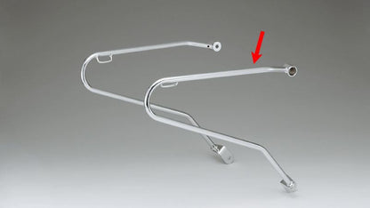Saddlebag Support Bonneville Right Side Steel Chrome