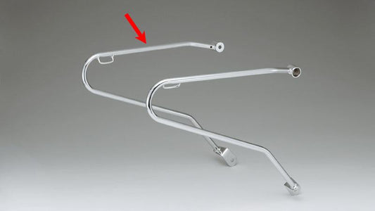 Saddlebag Support, Bonneville, Left Side, Chrome Steel