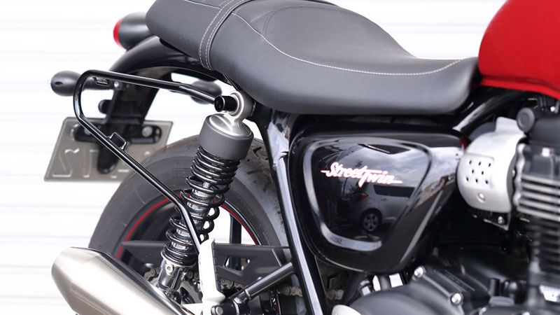 Back Support Bonneville T100/T120/S・T Black Light
