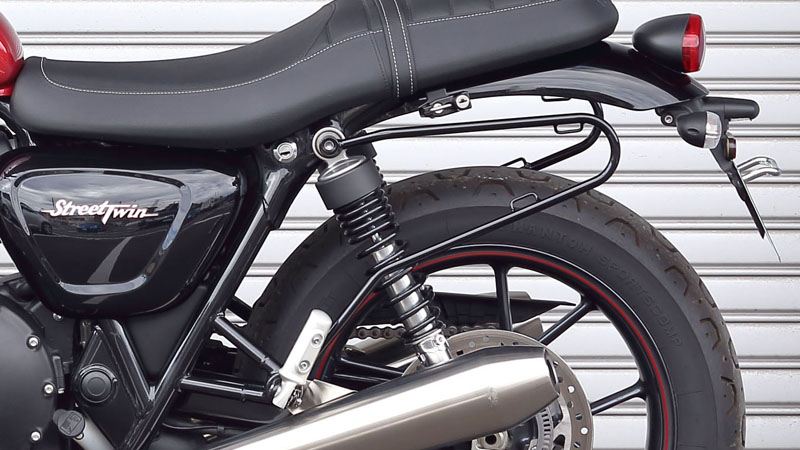 バックサポート ボンネビル T100/T120/S･T ブラック レフト