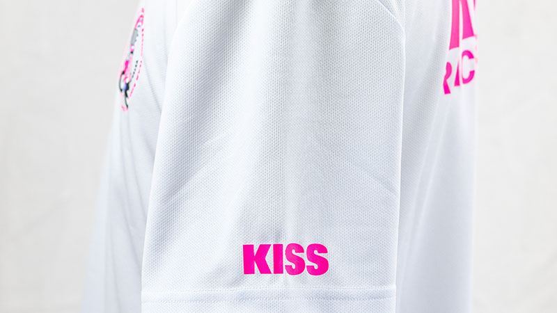 レーシングチーム Tシャツ KS-003 ホワイト