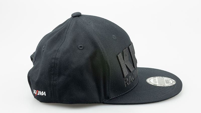 Cap KISS RACING TEAM Black/Black Free Size (57-60cm)
