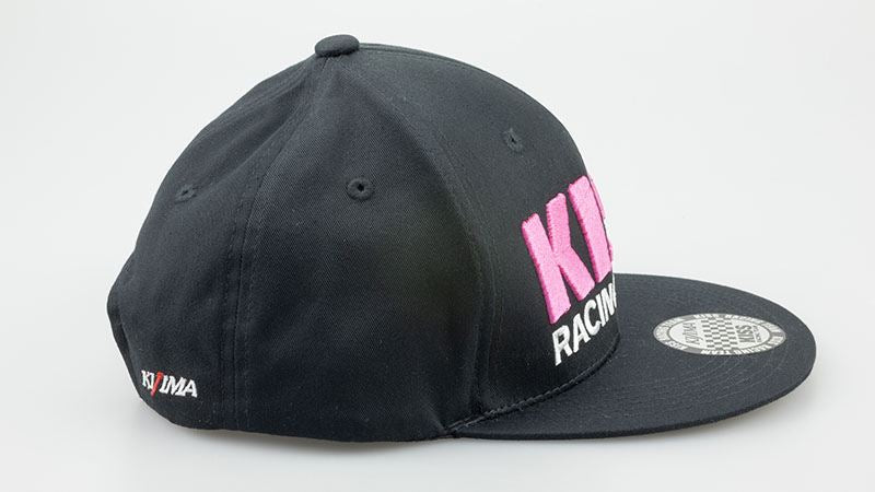 Cap KISS RACING TEAM Pink/Black Free Size (57-60cm)