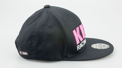 Cap KISS RACING TEAM Pink/Black Free Size (57-60cm)