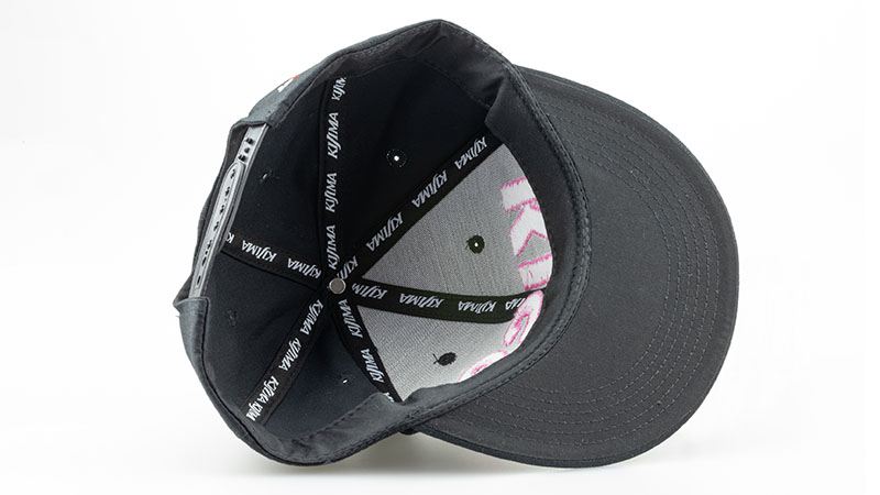 Cap KISS RACING TEAM Pink/Black Free Size (57-60cm)