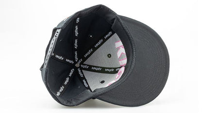 Cap KISS RACING TEAM Pink/Black Free Size (57-60cm)