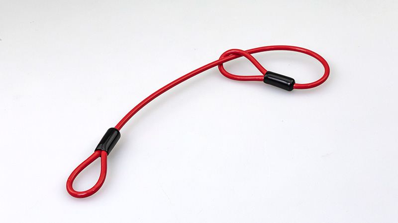 ヘルロックワイヤー レッド 430mm 汎用