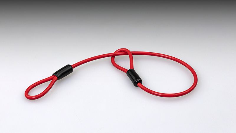 ヘルロックワイヤー レッド 430mm 汎用