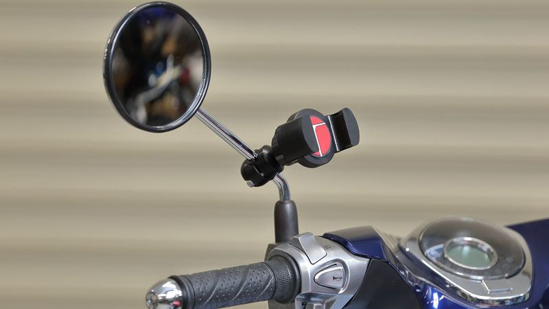 テックマウント ミラーシャフトマウントキット 4G 8/10/15mm ブラック