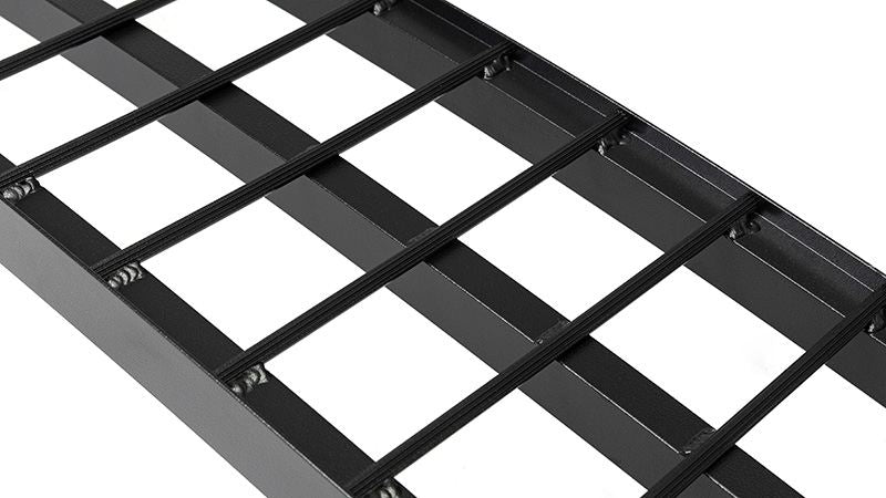 Metal Field Folding Loading Ramps, Black, 2100mm