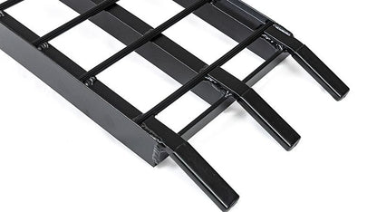 Metal Field Folding Loading Ramps, Black, 2100mm