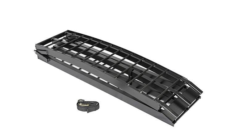 Metal Field Folding Loading Ramps, Black, 2100mm
