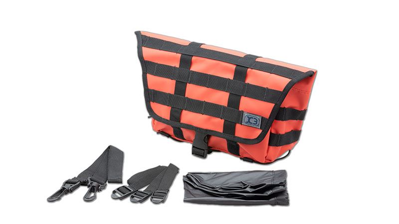 K3 Tactical Tool Bag TC03 Red H16 x W25 x D12cm 4.3L