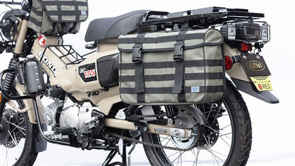 K3 タクティカル サイドバッグ Ｌ TC04 オリーブグリーン 高さ30×幅44×奥行12cm 16L