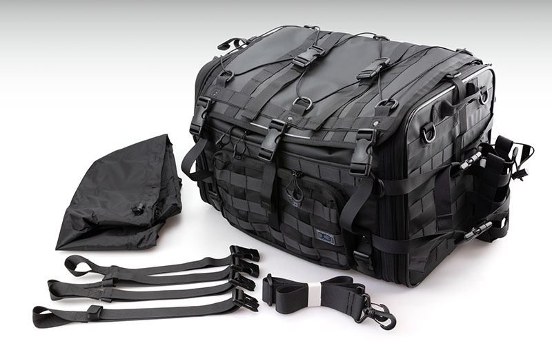 K3 Tactical Seat Bag TC07A Black L (50-65L)