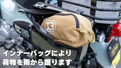 K3 サイドバッグ ウォータープロテクト WP02 オリーブグリーン 13L