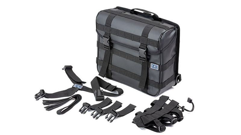 K3 Side Bag Water Protect WP02 Black 13L