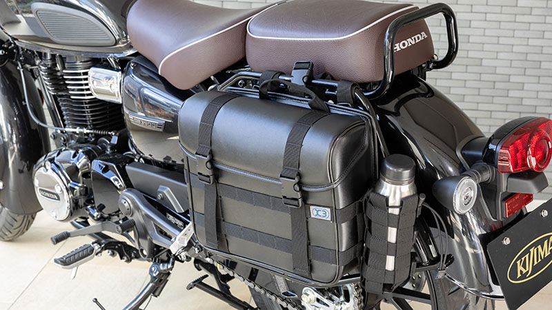 K3 サイドバッグ ウォータープロテクト WP03 PUブラック 13L