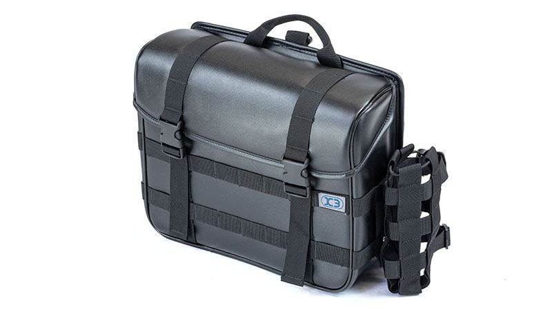 K3 サイドバッグ ウォータープロテクト WP03 PUブラック 13L