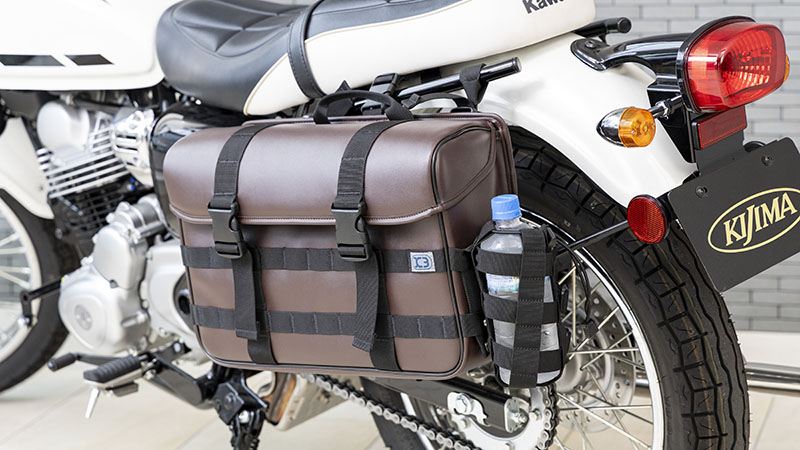 K3 サイドバッグ ウォータープロテクト WP05 PUダークブラウン 16L