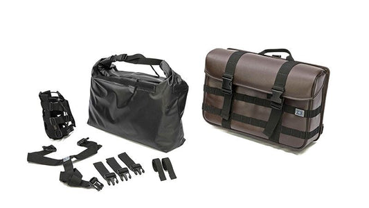 K3 Side Bag Water Protect WP05 PU Dark Brown 16L